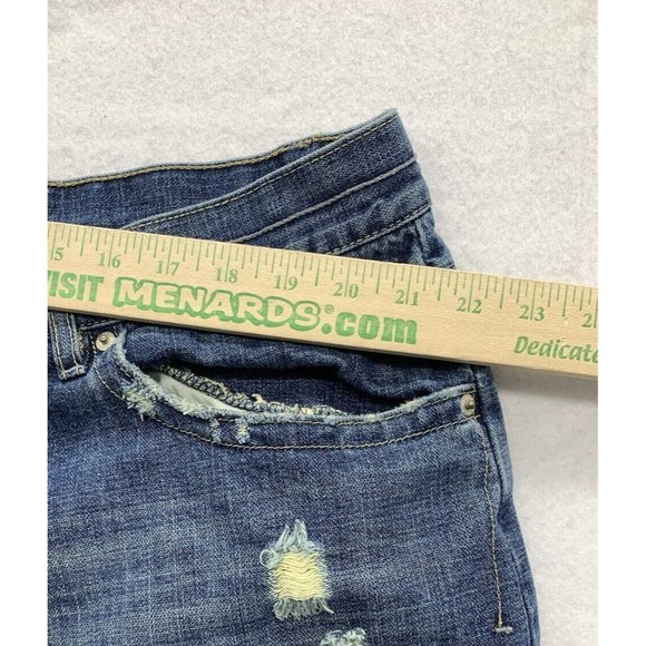 Meezan Art Couture Denim Jeans Men's 44 Medium Distress Wash Lightly Destroyed - Picture 8 of 16